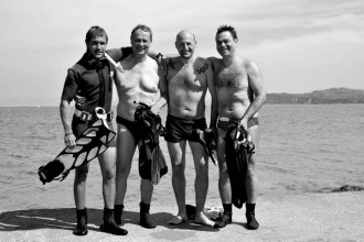 Potapljaški tečaj IDC - prvi kandidati